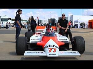 Cosworth DFV V8 Engine start up and revving pure sound | 80s F1 | Silverstone Festival 2025