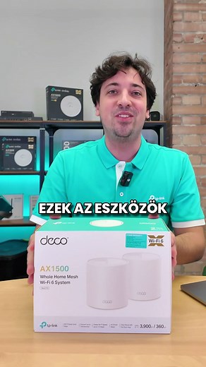 Zökkenőmentes Wi-Fi az egész házban, a Deco Mesh rendszerével! #mesh #deco #wifi #tplink