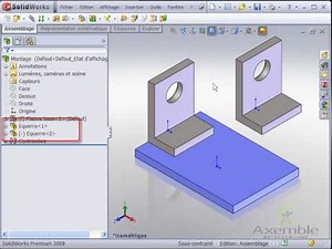 Tuto SOLIDWORKS - Utiliser la touche Ctrl pour copier