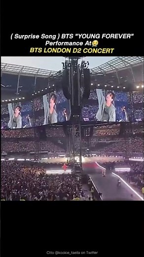 OMG YOUNG FOREVER Performance At BTS LONDON CONCERT