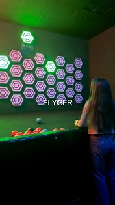 Wall Interactive Arena Toss Target Kids Game LED Activate Games for Children Adults Room Arena