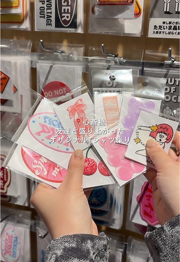 STIQ STOREでオリジナルTシャツ作り体験