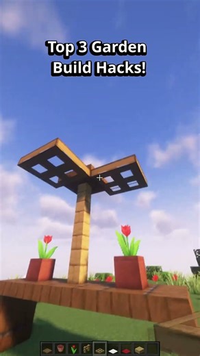 3 Garden Hacks You NEED to Try! 🌱💡 | Minecraft Builds