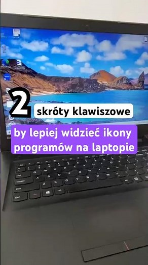 Jak powiększyć ikony programów na pulpicie 🖥️👩‍💻