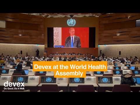 Devex at the World Health Assembly