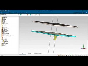 Reconfigurable Intelligent Surface (RIS) superstrate based Antennas FDTD CST