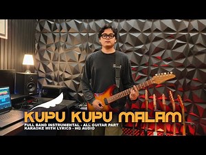NOAH - KUPU KUPU MALAM 2026 I Full Band Instrumental Cover | KARAOKE + LYRICS | HQ Audio