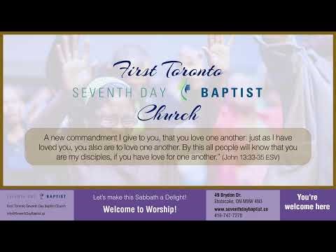 Toronto SDB Church Service