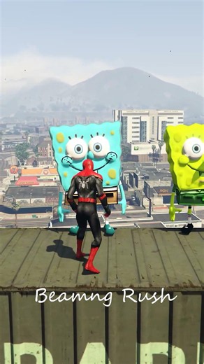 GTA 5 Epic Water Ragdolls Spiderman Jump/Fails Ep 46 #shorts