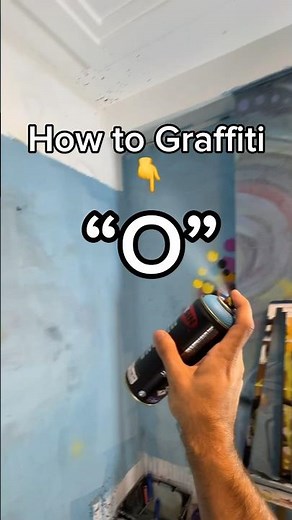 How to Graffiti Letter “O” 👈 #graffitialphabet