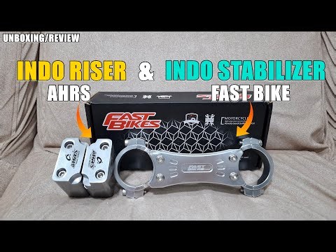 INDO HANDLEBAR RISER AND FRONT SHOCK STABILIZER | RAIDER 150 FI | KAMBYO MOTO