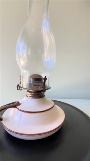 Vintage Lamplight Farms Oil Lamp - Farmhouse Lighting - Etsy