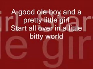 Alan Jackson Little Bitty Lyrics