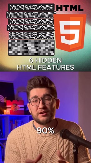 Sal Shirgaleev on Instagram: "6 Hidden HTML features. Did you know?"