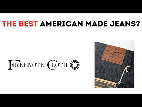 Freenote Cloth Avila Slim Taper 14oz indigo Selvedge denim jeans