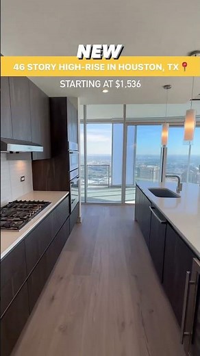 Houston Apartment Tour - New 46 Story High-Rise Apartments
