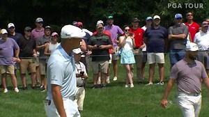 Bryson DeChambeau reaches in two to set up eagle at BMW Championship