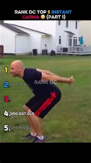 Rank DC Top 5 Instant Karma Moments 😳 (Part 1)
