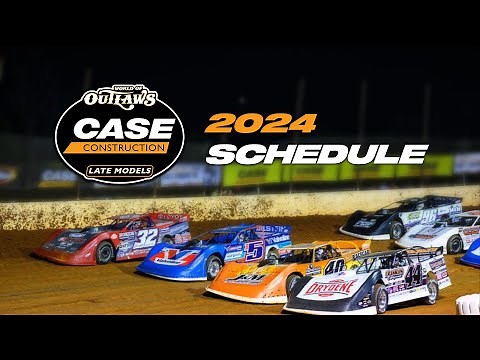2024 World of Outlaws Late Models Schedule Announcement