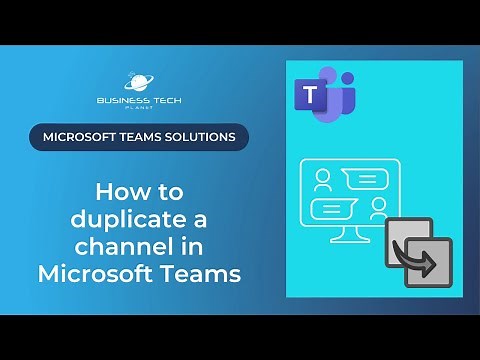 ⊞ How to duplicate a Team in Microsoft Teams ⊞