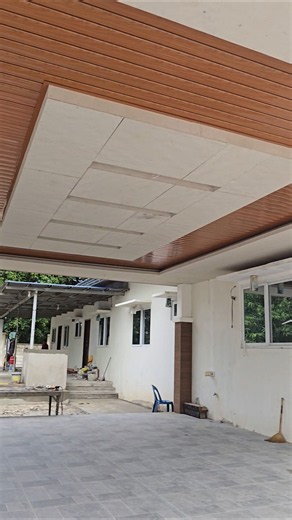 Garage and Multi-purpose Area l Garage Ceiling Design l PVC Ceiling l Spandrel Ceiling #short #shot