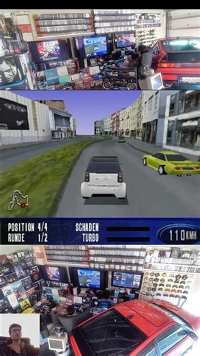 Autobahn Raser II 2 PS1 PSX unboxing & gameplay SK CZ