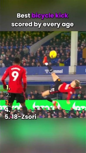 Best bicycle kick by every age || part 1