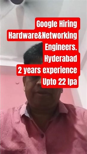 Google Hiring IT Support Engineer in Hyderabad 🔥 2 Years Experience
