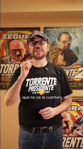 ¿No has comprado tus entradas para #TorrentePresidente? 👀 Píllalas ya. Solo en cines 13 de marzo