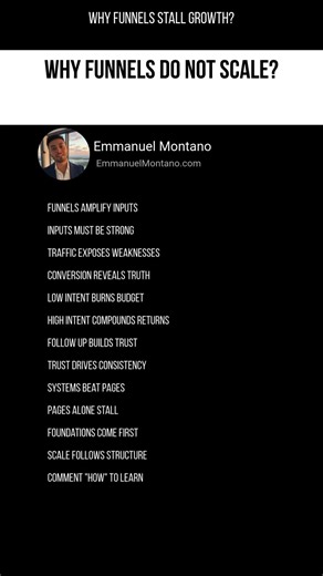 Why funnels stall growth?