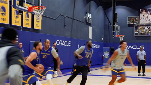 Go inside Warriors training camp with Steph Curry on the mic! 🗣️ The Association takes you behind the scenes with Golden State ahead of their season-opener against the Lakers, tonight at 10pm/et on NBC and Peacock! Watch The Association now: https://link.nba.com/NBATV_FB | NBA TV