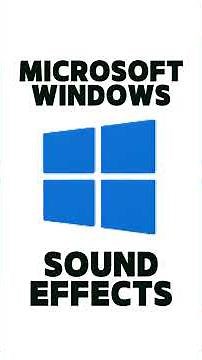 Microsoft Windows Sound Effects