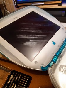 Trying to resurrect a iBook clamshell screen!