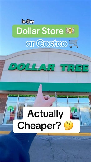Is the Dollar Store cheaper than Costco? 🤔