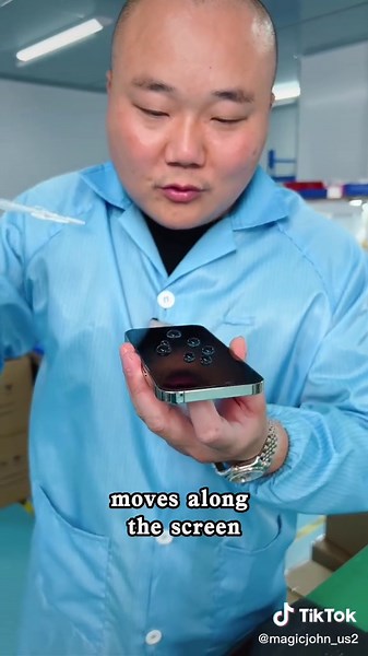 Innovative Phone Screen Protector Test at the Factory