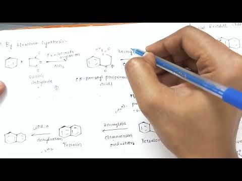 Structure,Synthesis & Physical properties of Naphthalene in organic chemistry:2 Semester:3(2.1)
