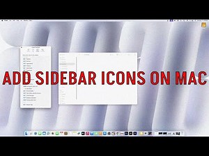 How to Add & Remove Icons from the Mac Sidebar | Quick macOS Tutorial