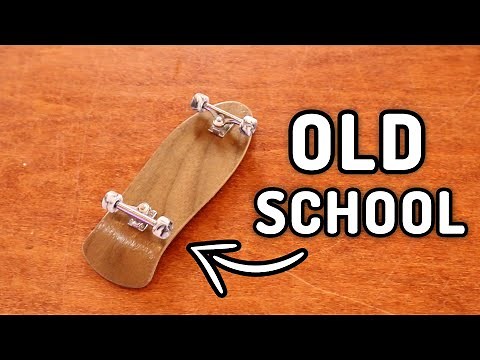 I Made A Perfect Old School FINGERBOARD