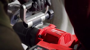 Milwaukee M18 FUEL 18V Lithium-Ion Brushless Cordless 1 in. Impact Wrench Extended Reach D-Handle Kit w/Two 12.0 Ah Batteries 2869-22HD