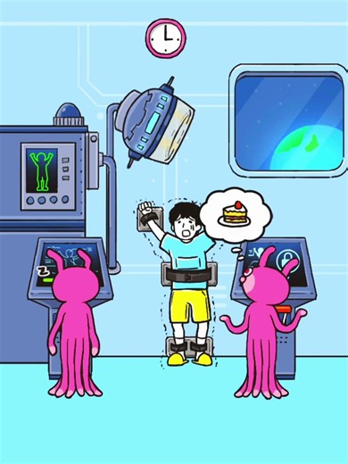 Help the boy escape from the alien spaceship 😰 #shorts #ytshorts #gaming #viralshorts ￼