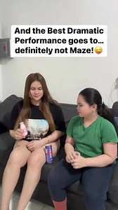 I asked Maze to act like a crying baby for a quick skit…But what I got was a full-blown comedy show! #MomAndDaughterFun #CuteAndFunny #NotAnActressYet #POVSkits #RelatableParenting | Michelle Reyes