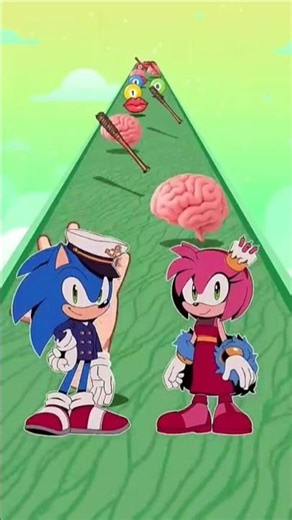 Sonic vs Amy Rose Zombie Kiss Run 😱#AmyRose #SonicTheHedgehog#SonicVsAmy#SonicGam #viralvideo