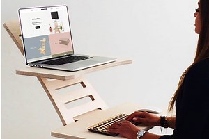 This standing desk will get you on your feet for under $200