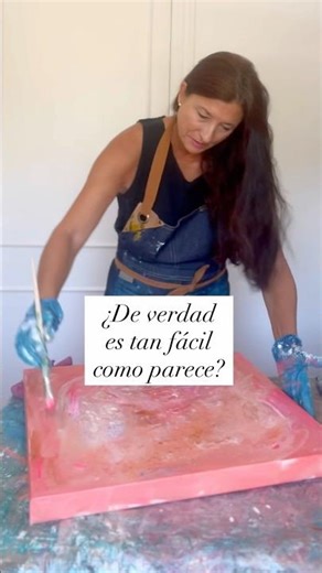 🎨 ¿Es fácil pintar abstracto? #aprenderapintar