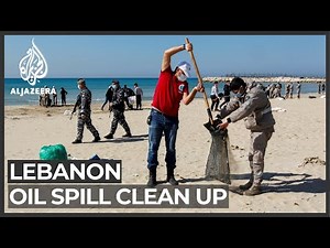 Lebanon begins cleaning beaches after oil spill