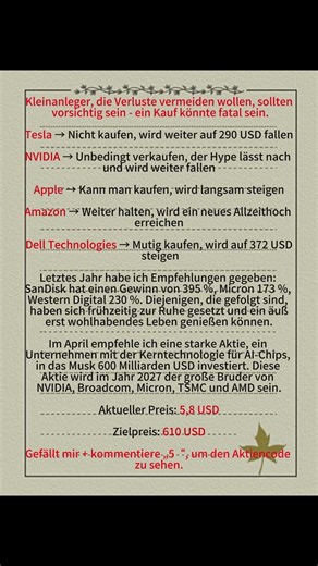 Seid euch über die Gebührenstruktur eurer Investments im Klaren.