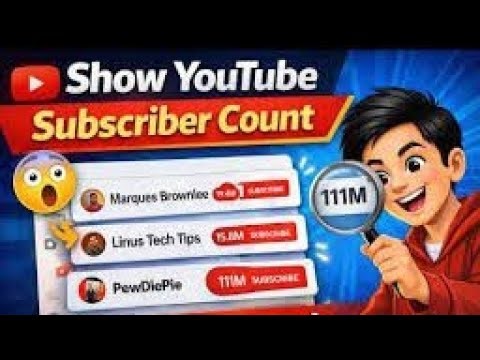 Show YouTube Subscriber Count LIVE Anywhere! 😱 (Real Trick)meesho__seller__1k is live