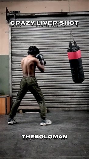 Crazy Liver Shot 😱 | This Punch Drops Anyone! #tutorial #martialarts #boxing #shortsvideo
