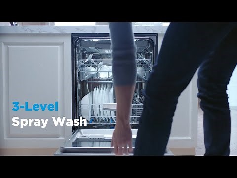 Midea Dishwasher Three Level Superior Wash System