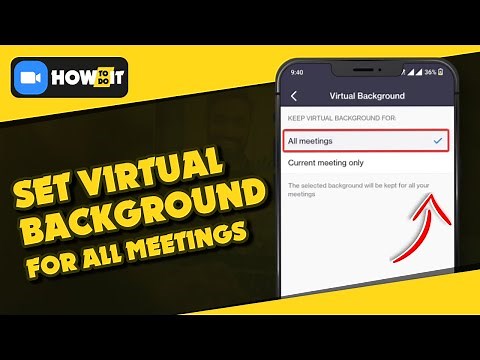 How to set virtual background settings on zoom 2024 | Skill Wave